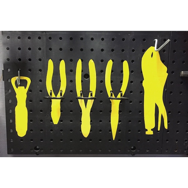 Creative Safety Supply Tool Outline Vinyl / Shadow Board Tape, Red - TOV04