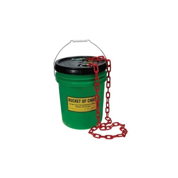 Accuform BUCKET OF CHAIN COLOR REDLENGTH 100 PRC210RD - PRC210RD