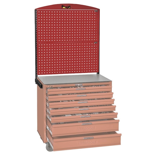 Teng Tools 2 Panel Metal Add On Storage Wall Control Organizer - TC-S03