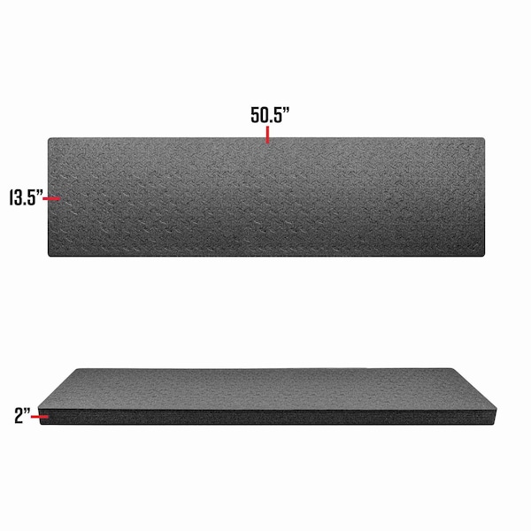 Eylar RAGAR 50.5in x 13.5in Reconfigurable & Reusable Protective XP Crosslinked Foam Insert - RG00015-XP