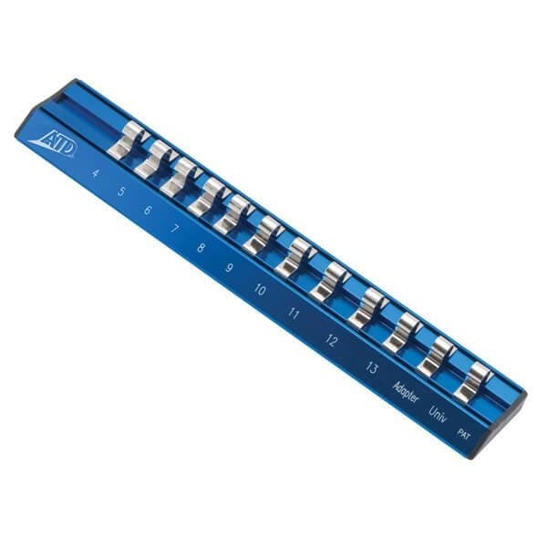 Atd Tools ATD 1/4-Inch Metric Magnetic Aluminum Socket Rail - 9414