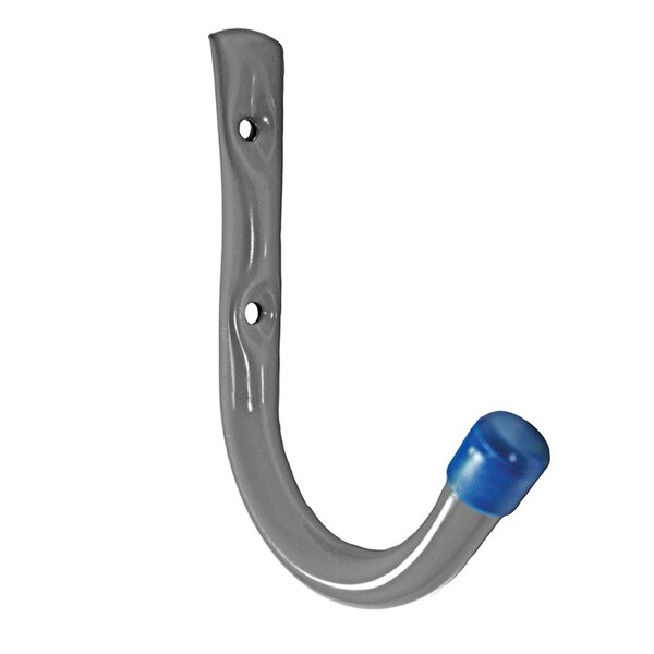 Crawford Crawford 4 in. L Powder Coated Gray Steel Handy Hanger Holder 2 pk - 13112