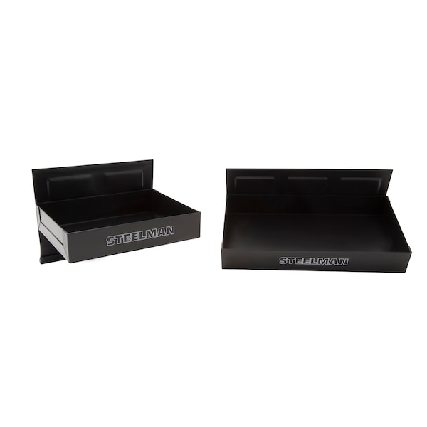 Steelman Non-Marring Magnetic Tool, Parts Tray 4-Piece Set - 41811