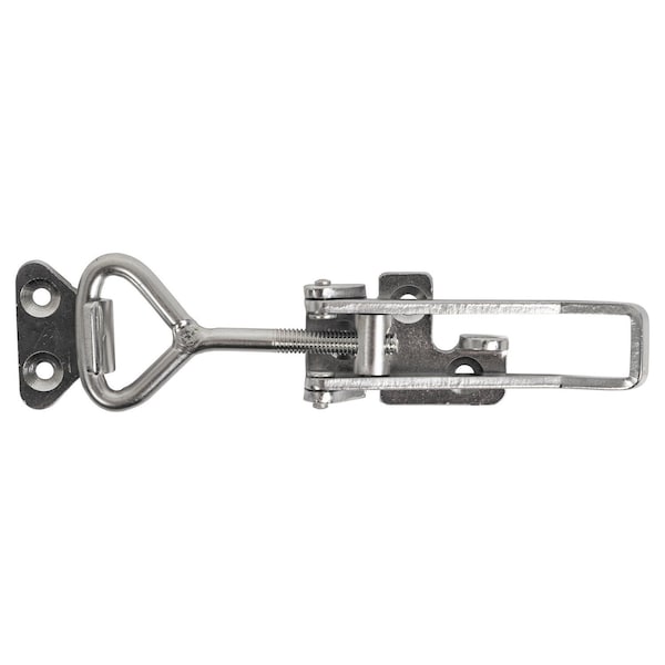 Buyers Products 6 Heavy Duty Stainless Steel Adjustable-Grip Draw Latch - 3049352