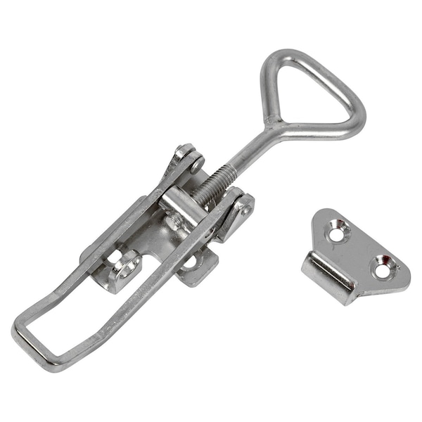 Buyers Products 6 Heavy Duty Stainless Steel Adjustable-Grip Draw Latch - 3049352