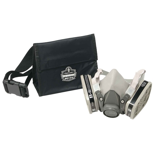 Ergodyne Black Respirator Waist Pack-Half Mask - 5180