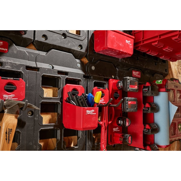 Milwaukee Tool Organizer Cup for PACKOUT Wall-Mounted Storage - 48-22-8336