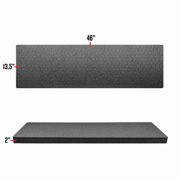 Eylar RAGAR 46in x 13.5in Reconfigurable & Reusable Protective XP Crosslinked Foam Insert - RG00014-XP