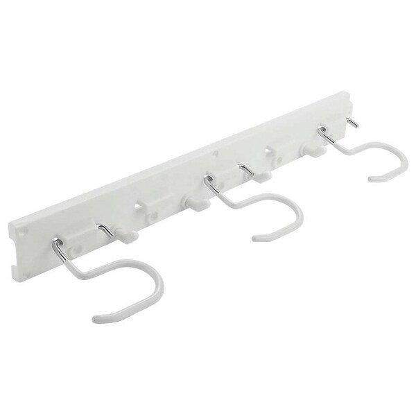 National Hardware Adjustable Storage Organizer, 12 lb, 16 in W, Plastic - N112-088