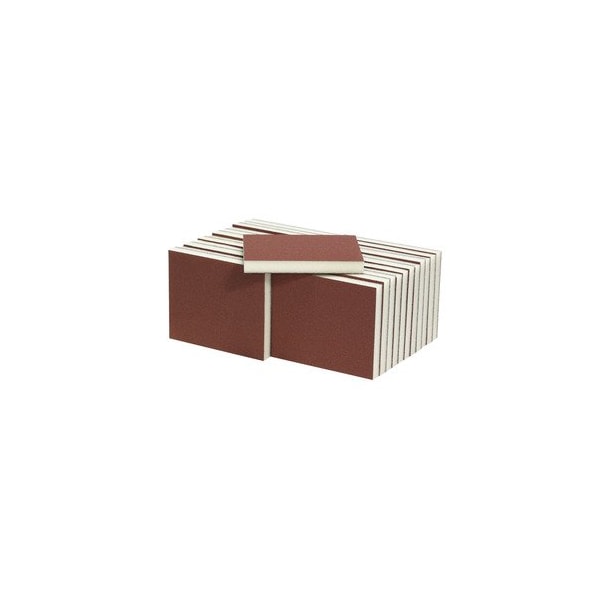 Paquete de esponjas abrasivas Garant, 24 piezas, extra suaves, 120x98x13 mm, Granulometría: 180 - 557480 180