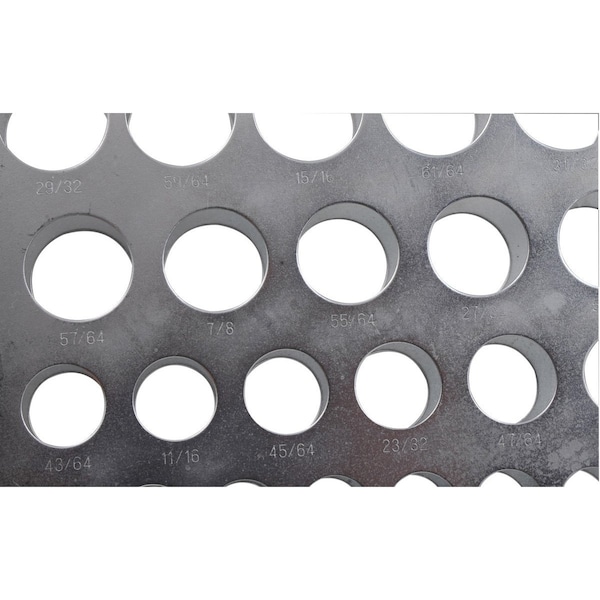 H & H Industrial Products 33 Piece Transfer Punch Rack - 8600-0411R