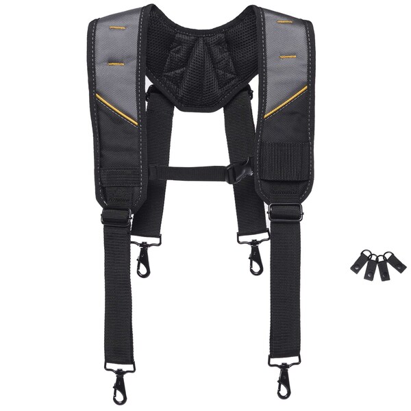 Toughbuilt Pro Padded Tool Belt Suspenders - TB-CT-51P