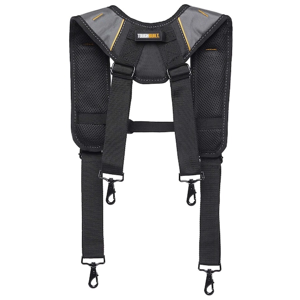 Toughbuilt Pro Padded Tool Belt Suspenders - TB-CT-51P
