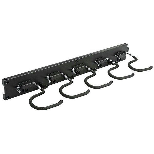 National Hardware Adjustable Storage Organizer, 12 lb, 64 in W, Plastic - N112-090