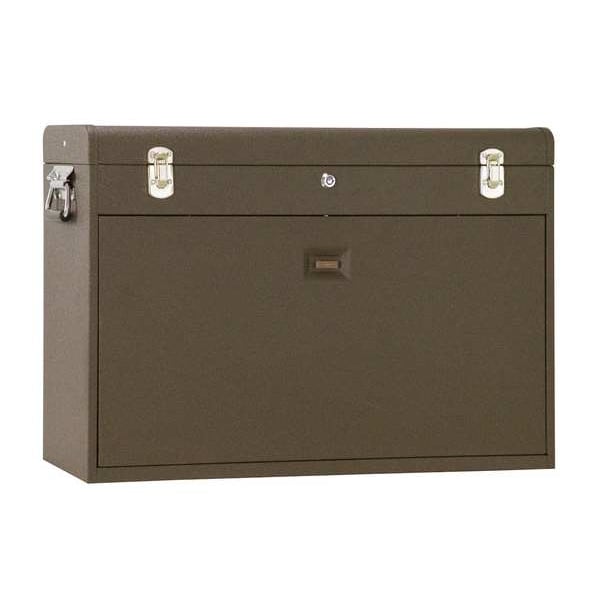 Kennedy Signature Series Top Chest, 11 Drawer, Brown, Steel, 26-3/4 in W x 8-1/2 in D x 18 in H - 52611B