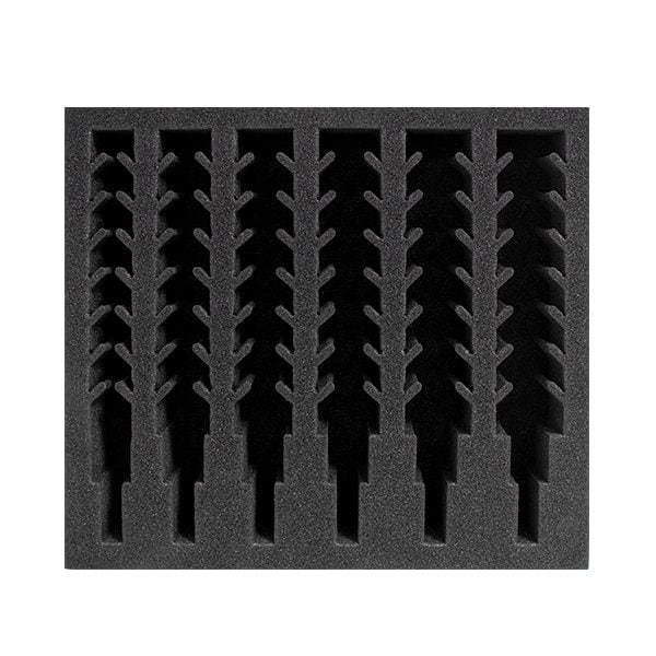 Holemaker Technology HMT Versadrive STAKIT Large InsertFoam, 6 spaces - SETFM-LS-06