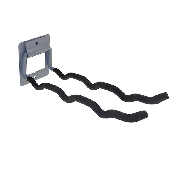 Crawford Crawford Zinc-Plated Gray Steel Hanger Holder 50 lb. cap. 1 pk - FTH3P
