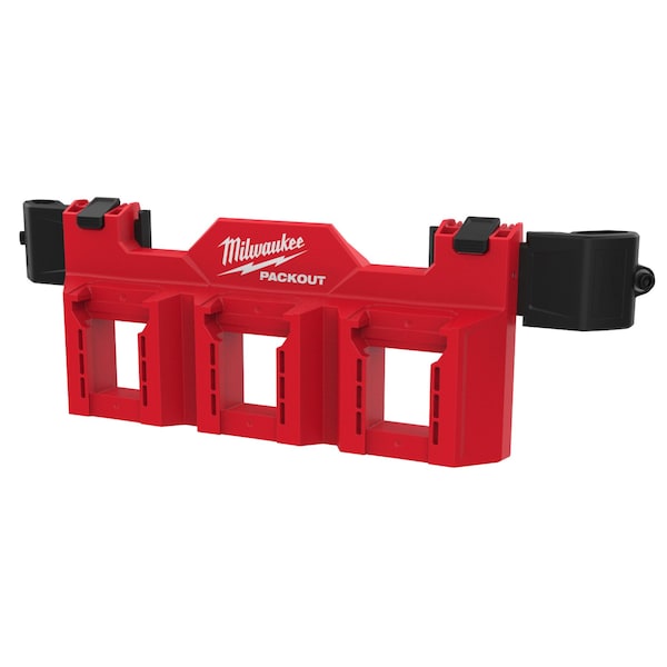Milwaukee Tool PACKOUT Tool Box M18 Battery Rack Attachment - 48-22-8603