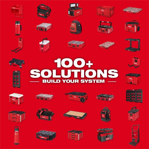 Milwaukee Tool PACKOUT Tool Box M18 Battery Rack Attachment - 48-22-8603