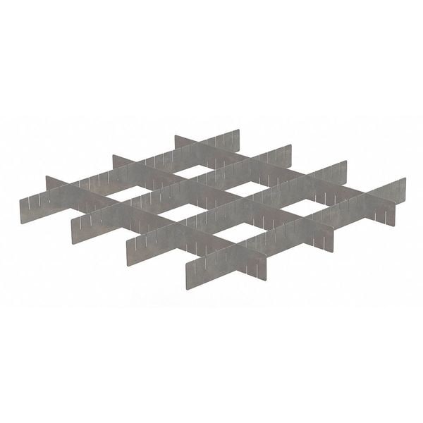Swivel Storage Solutions Drawer Divider with Steel, 2 1/2 in H x 23 3/4 in W - PRDDGG2727