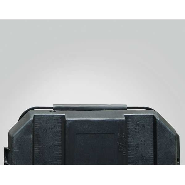 Stanley Mobile Rolling Tool Chest, 50 Gallon, 37" W x 23" D x 23" H, Structural Foam, Black, Incl. Lock/Keys - 037025H