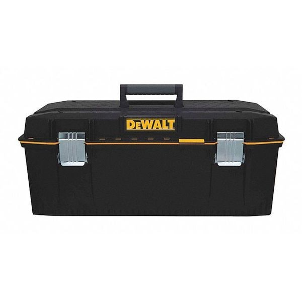 Dewalt Tool Box, Structural Foam, Black, 28 in W x 12-1/2 in D x 11-1/2 in H - DWST28001