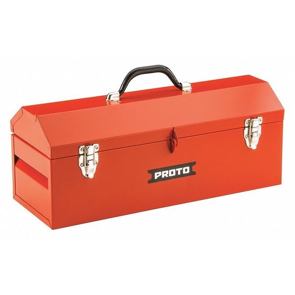 Proto Tool Box, Steel, Red, 19 in W x 7 in D x 7 in H - J9971R