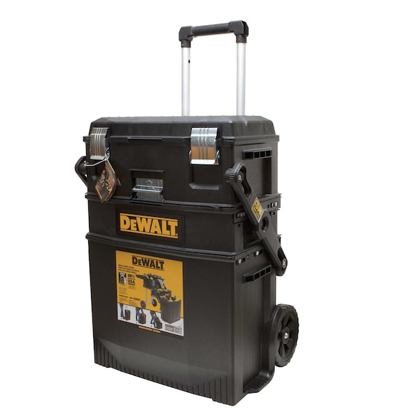 Dewalt Mobile Work Center, Plastic, Black, 29 in W x 16-1/2 in D x 22 in H - DWST20800