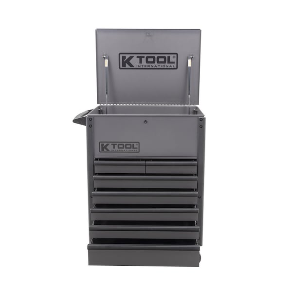 K-Tool International Service Cart, 7 Drawer, Gray - KTI75151