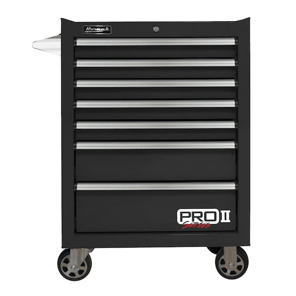 Homak 27in Pro 2 7-Drawer Roller Cabinet - Black - BK04027702