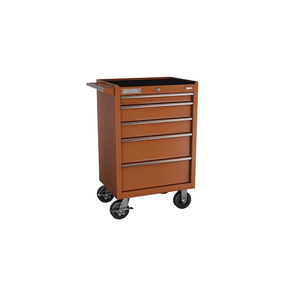 Champion Tool Storage FMPro Tool Cabinet With Casters, 5 Drawer, Red, Steel, 27 in W x 20 in D - FMP2705RC-RD