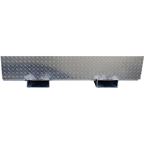 Vestil Tool Box, Silver, Aluminum, 60 in W x 24 in D - APTS-2460-F