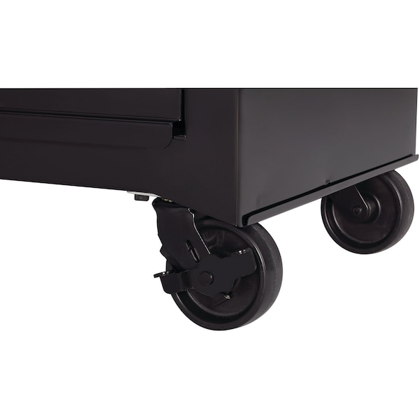 Craftsman 1000 Series Tool Chest & Rolling Cabinet, 5 Drawer, Black, 27 in W x 14 in D x 44-1/4 in H - CMST22653BK