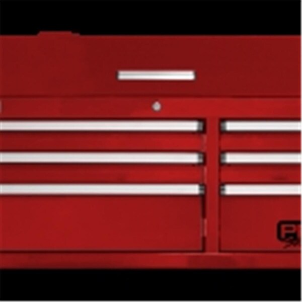 Totalturf 41 in. Pro 2 6-Drawer Top Chest, Red - TO2422105