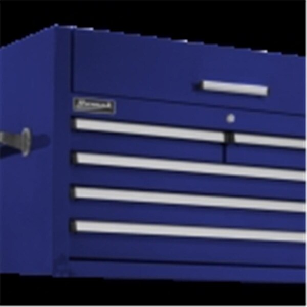 Totalturf 36 in. Pro 2 5-Drawer Top Chest, Blue - TO2422106