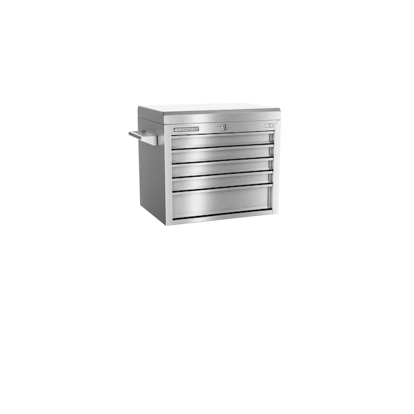 Champion Tool Storage FMPro SST Top Chest, 5 Drawer, Silver, Stainless Steel, 27 in W x 20 in D - FMPS2705TC