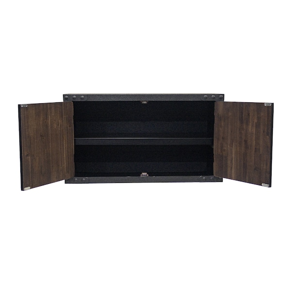 Duramax Garage Storage Combo Set, Brown/Gray, Steel, Wood, 144 in W x 24 in D - 4PWTWCFC