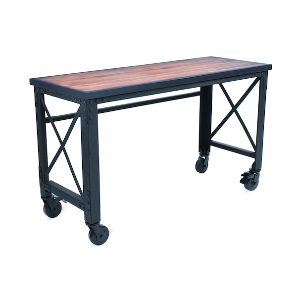 Duramax Garage Storage Combo Set, Brown/Gray, Steel, Wood, 144 in W x 24 in D - 4PWTWCFC