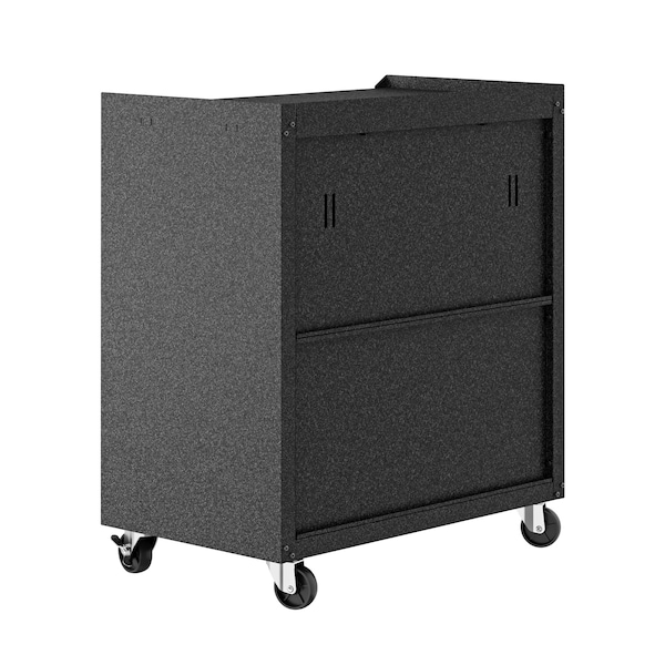 Manhattan Comfort Fortress 6.0 Mobile Garage Cabinet, Gray, Steel - 19GMC