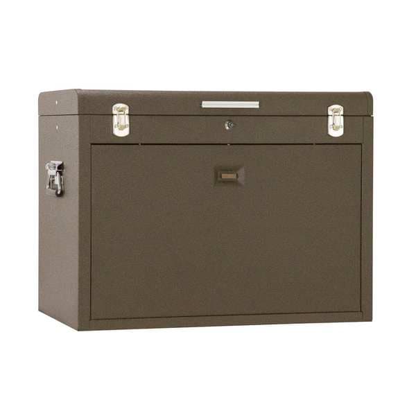 Kennedy Signature Series Top Chest, 11 Drawer, Brown, Steel, 26 in W x 12 in D x 19 in H - 3611B