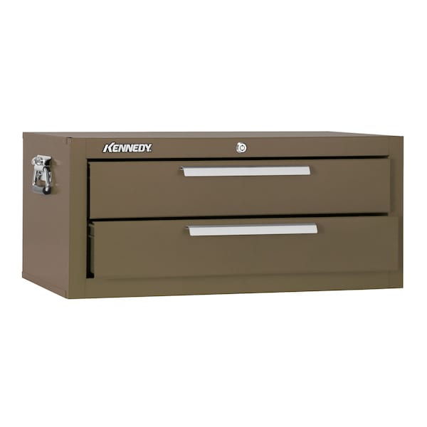 Kennedy Signature Series Base Tool Cabinet, 2 Drawer, Brown, Steel, 26-3/4 in W x 12-1/2 in D x 11-3/4 in H - 2602B