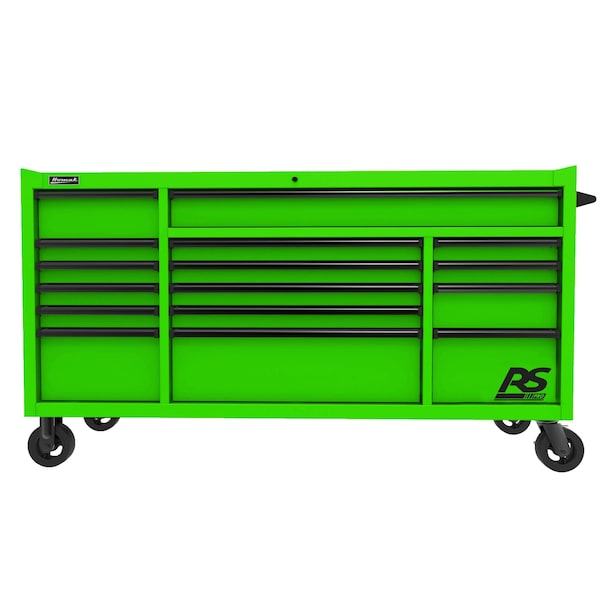 Homak 72in RS PRO 16 DWR ROLLER CABINET-LG - LG04072160