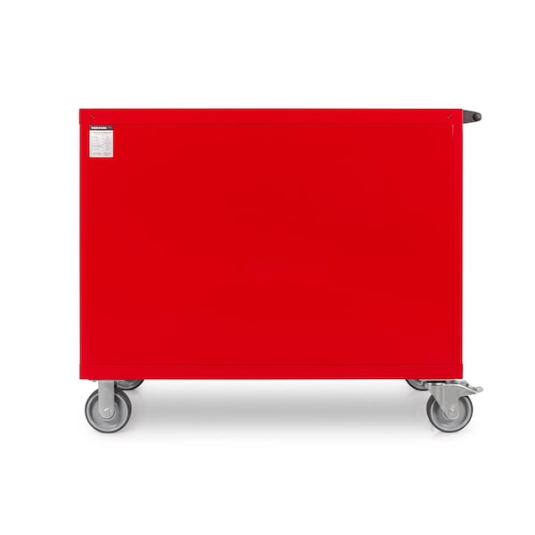 Tekton Rolling Tool Cabinet, 7 Drawer, Red, Steel, 48 in W x 27 in D x 41-1/2 in H - OCL43200SST