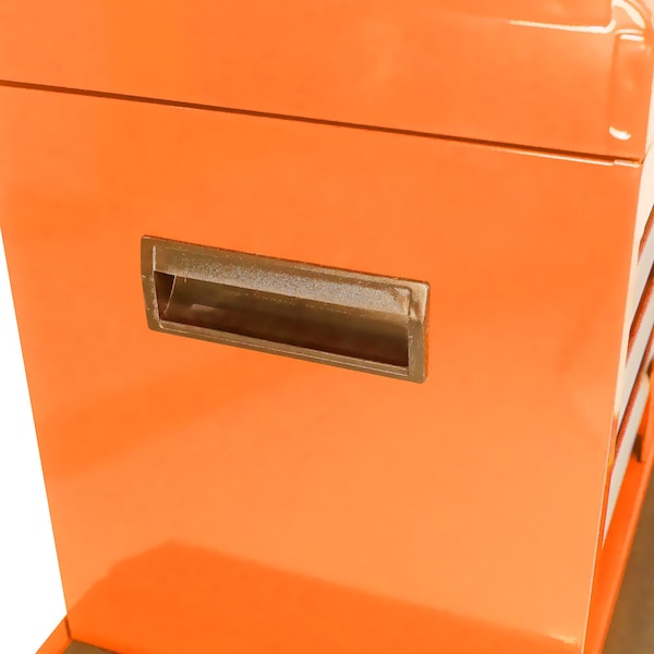 Edendirect Tool Chest, 5 Drawer, Orange, Metal, 22.95 in W x 47.25 in H - ED-W110265912
