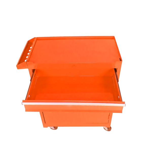Edendirect Tool Chest, 5 Drawer, Orange, Metal, 22.95 in W x 47.25 in H - ED-W110265912