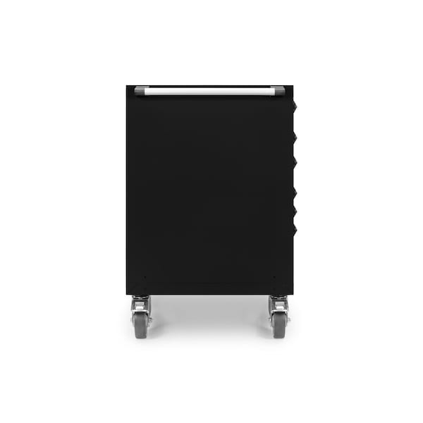 Tekton Rolling Tool Cabinet, 11 Drawer, Black, Steel, 48 in W x 27 in D x 41-1/2 in H - OCL43102SST