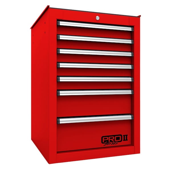 Homak HXL Side Cabinet - Red - HX08015063