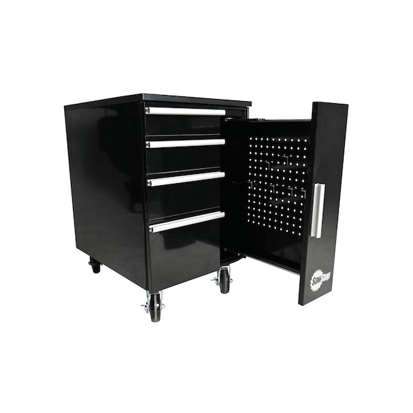 Sawstop Tool Cabinet, Black, Steel, 18 in W - TSA-UTC18