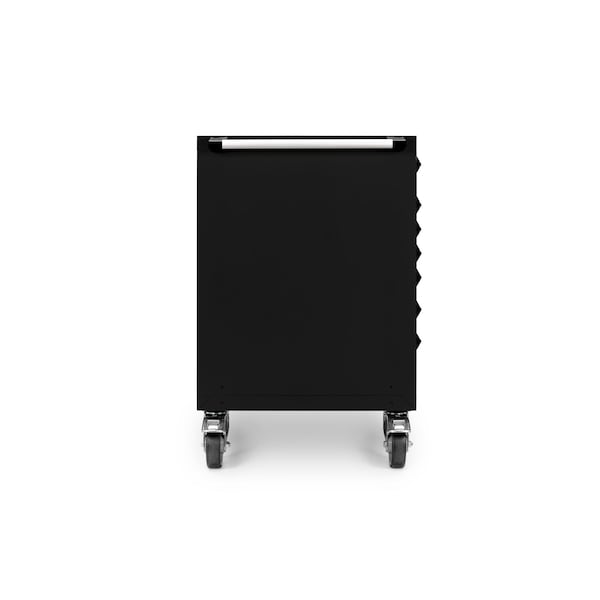 Tekton Rolling Tool Cabinet, 7 Drawer, Black, Steel, 60 in W x 27 in D x 41-1/2 in H - OCL63100STM
