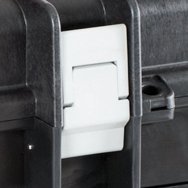 Gray Tools Tool Storage, 4 Drawer, Black, Polymer, 15 in W x 23 in H - 941004